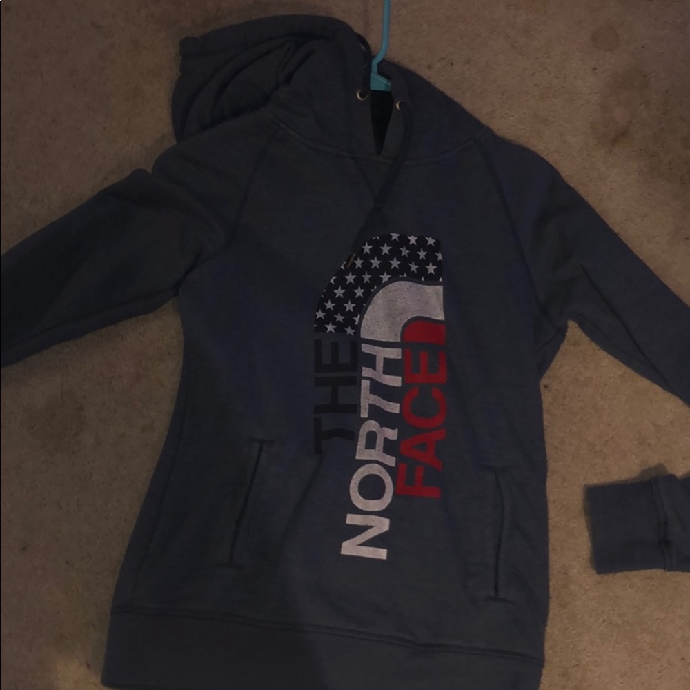 North Face sweatshirt